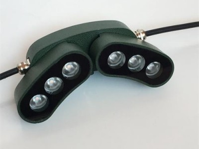 自主研發(fā)6W金黃光LED瓦片燈